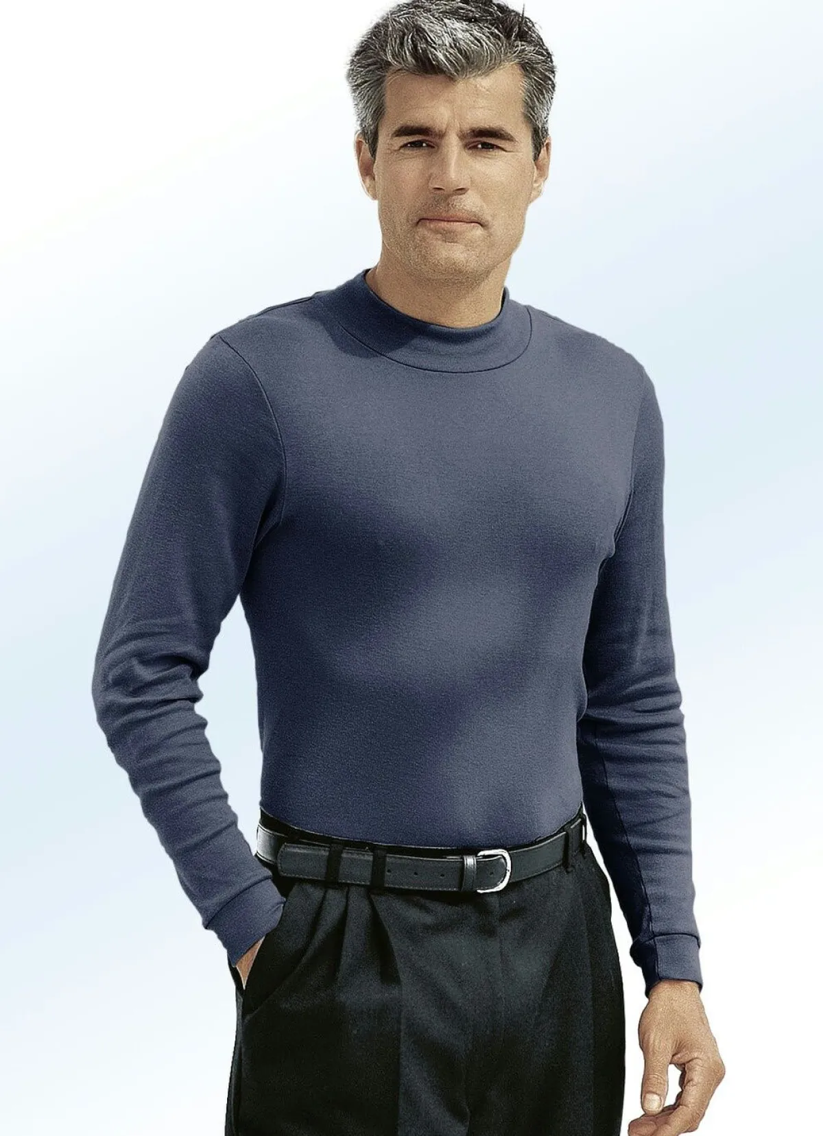 Clearance BADER Tragangenehmes Shirt in 10 Farben MARINE