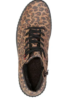 BADER Trendige Damen-Boots, Winterschuhe, Weite H, mit Reißverschluss BRAUN