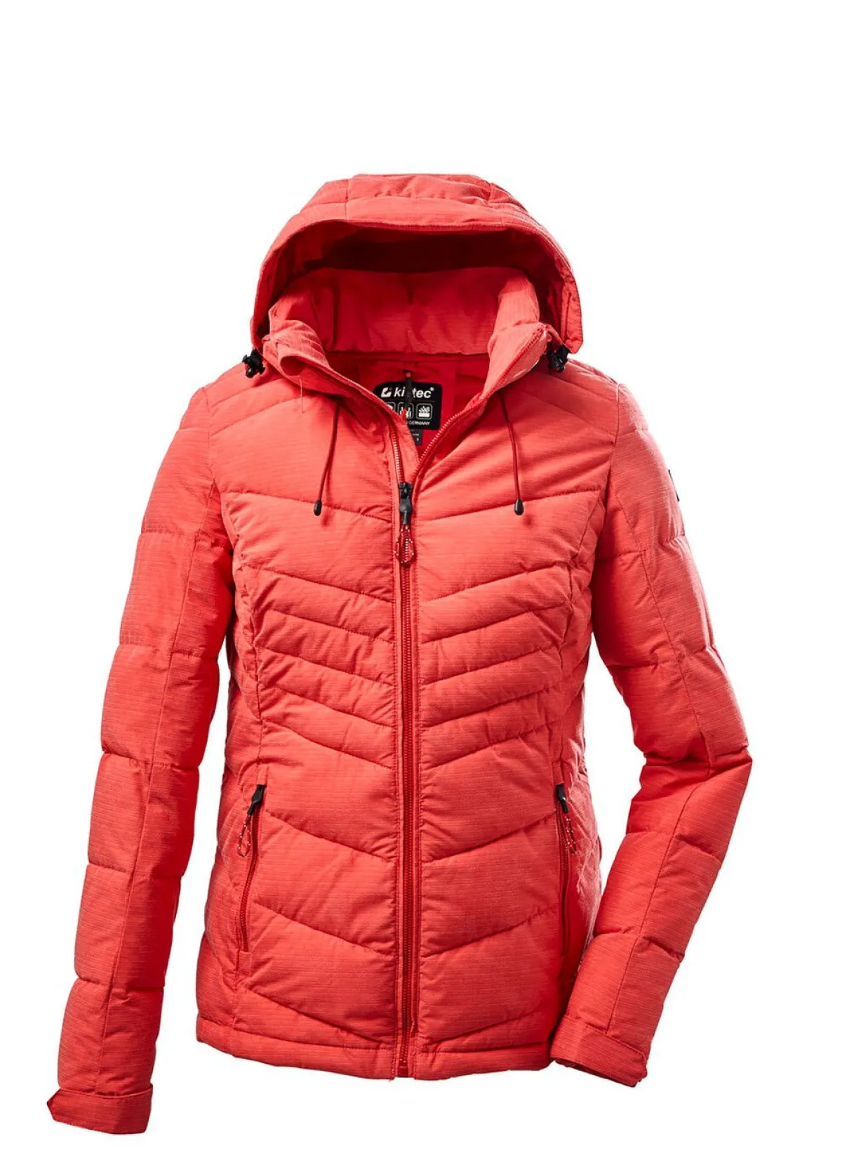 KILLTEC Trendige Damen-Funktionsjacke mit raffinierten Steppungen HIMBEERE
