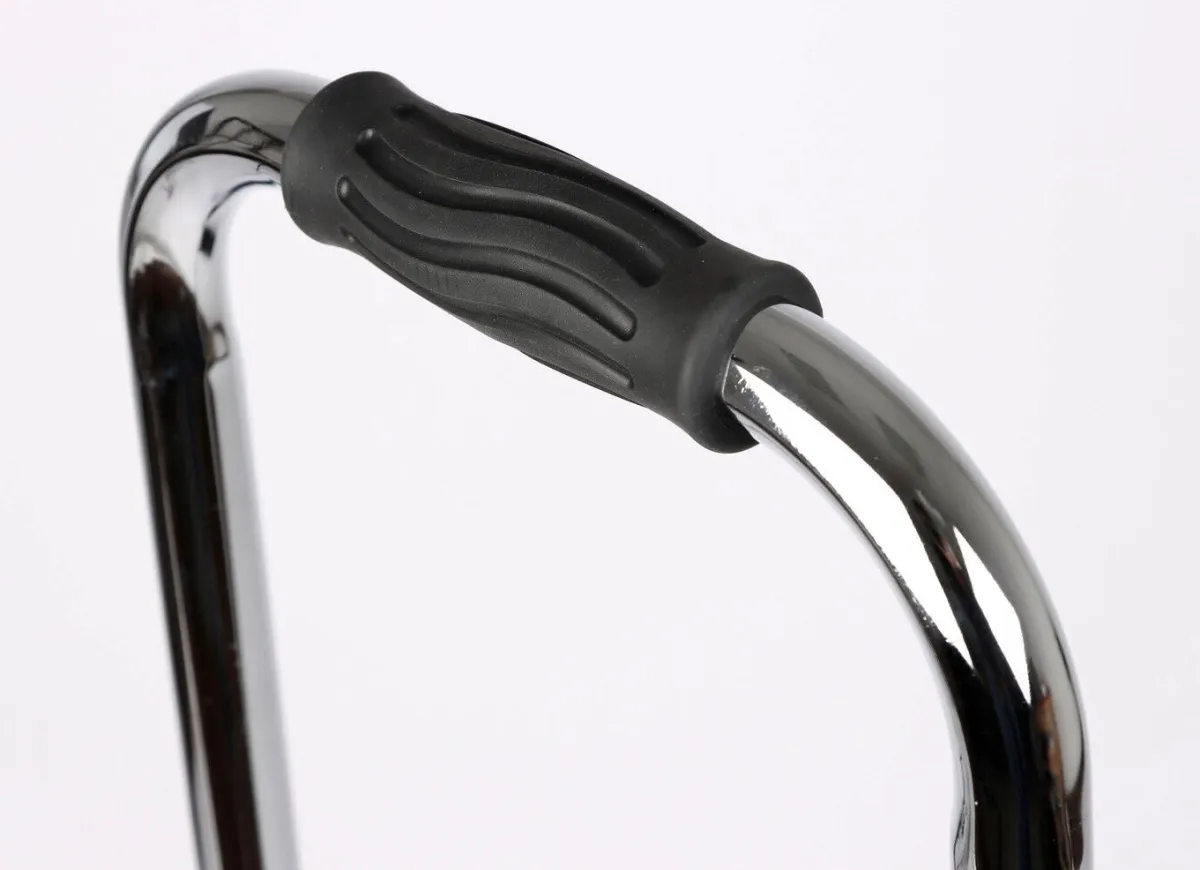 Hot BADER Trittstufe mit Haltegriff CHROM