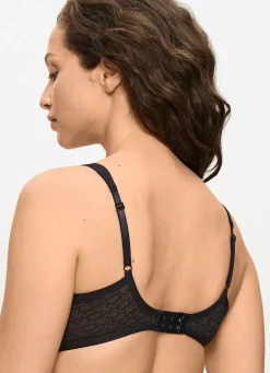 Sale BADER Triumph Signature Sheer-Minimizer-Bügel-BH mit vorgeformten Cups SCHWARZ