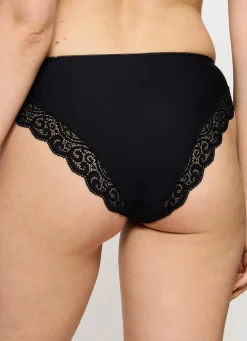 Discount BADER Triumph-Amourette Slip mit Elastikspitze SCHWARZ