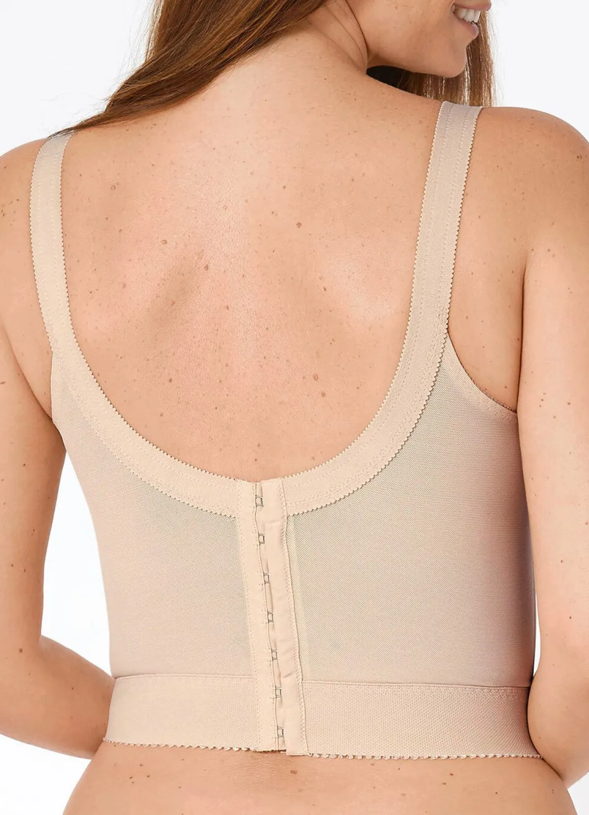 BADER Triumph-Doreen BH in langer Form, mit Spitze HAUT