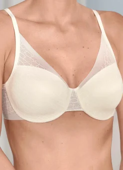 Clearance TRIUMPH -Signature Sheer- Bügel-BH mit weich gepolsterten Cups ECRU