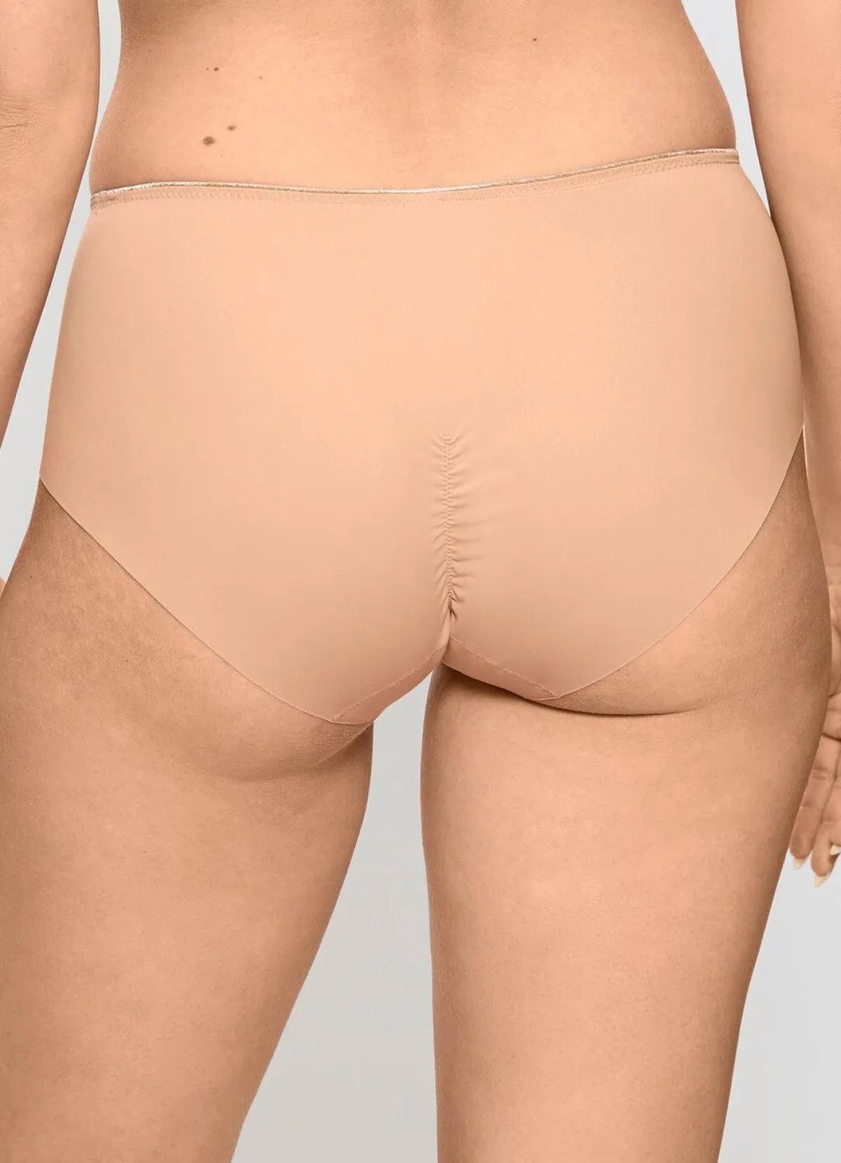 Online BADER Triumph Slip mit Jacquardeinsatz im Vorderteil PUDER
