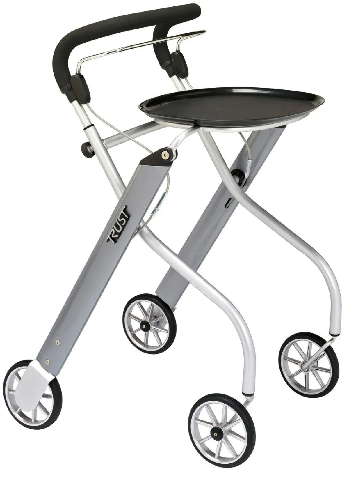 BADER Trust Care Russka Indoor Rollator Let's Go SILBER-SILBER