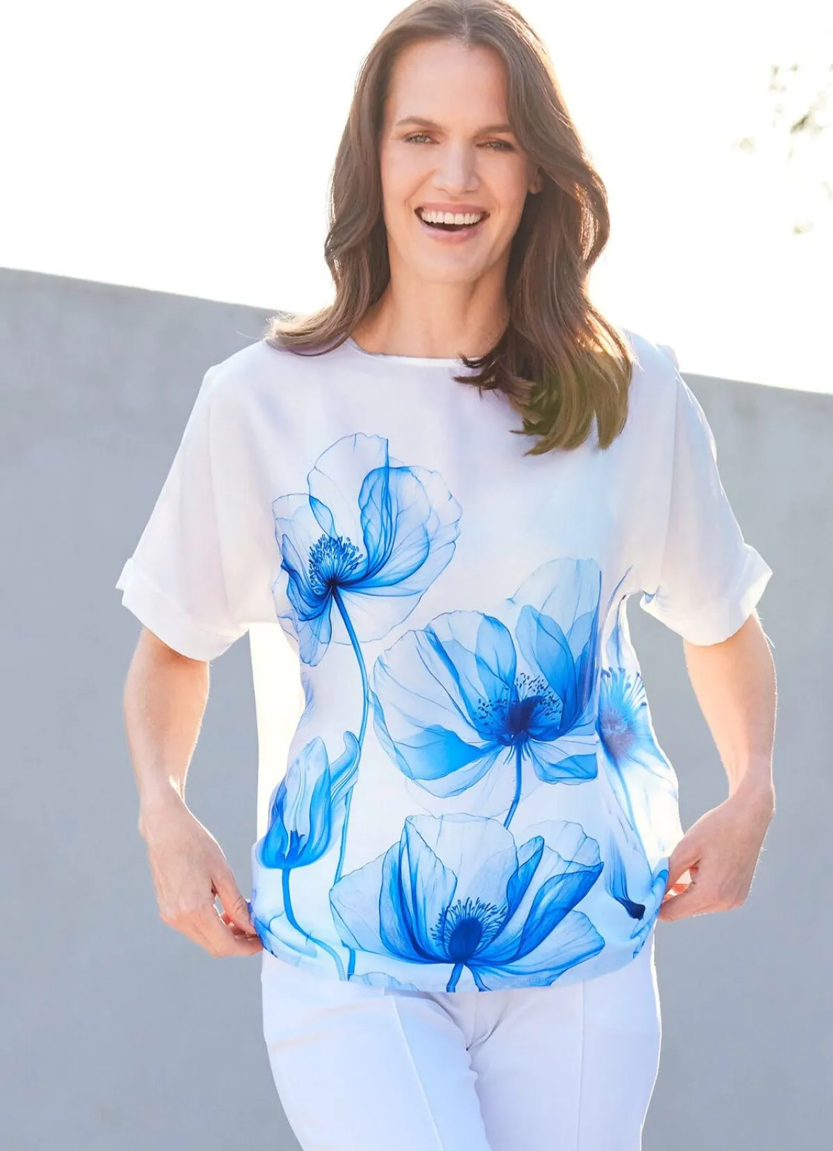 Tizia Tunika von ROYALBLAU-WEISS
