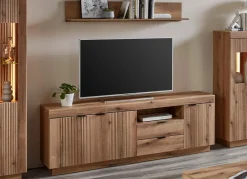 Discount BADER TV-Longboard mit Wandboard EICHE