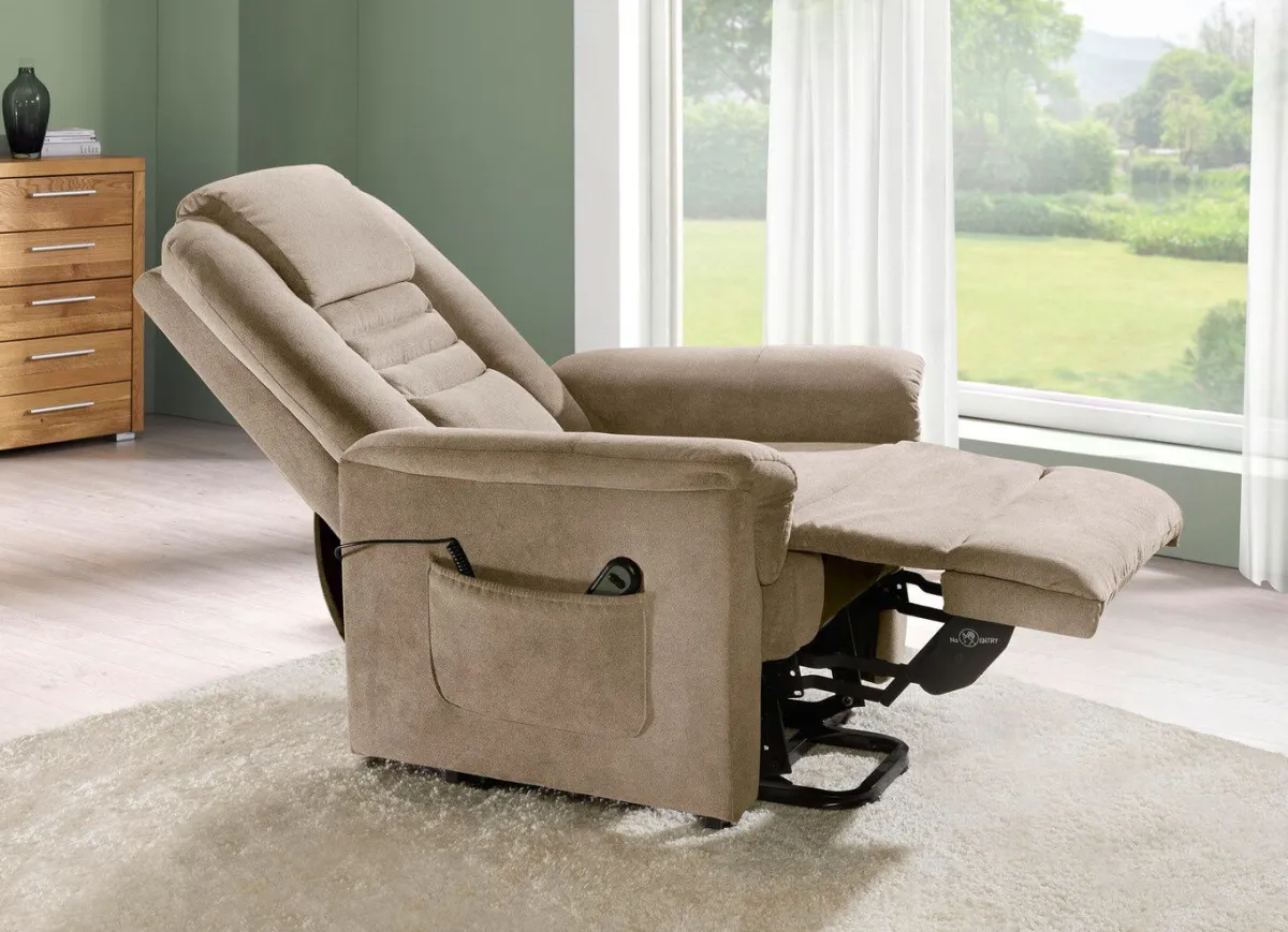 Sale BADER TV-Sessel mit Motor und Aufstehhilfe BEIGE