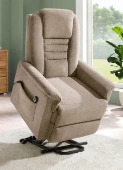 Sale BADER TV-Sessel mit Motor und Aufstehhilfe BEIGE