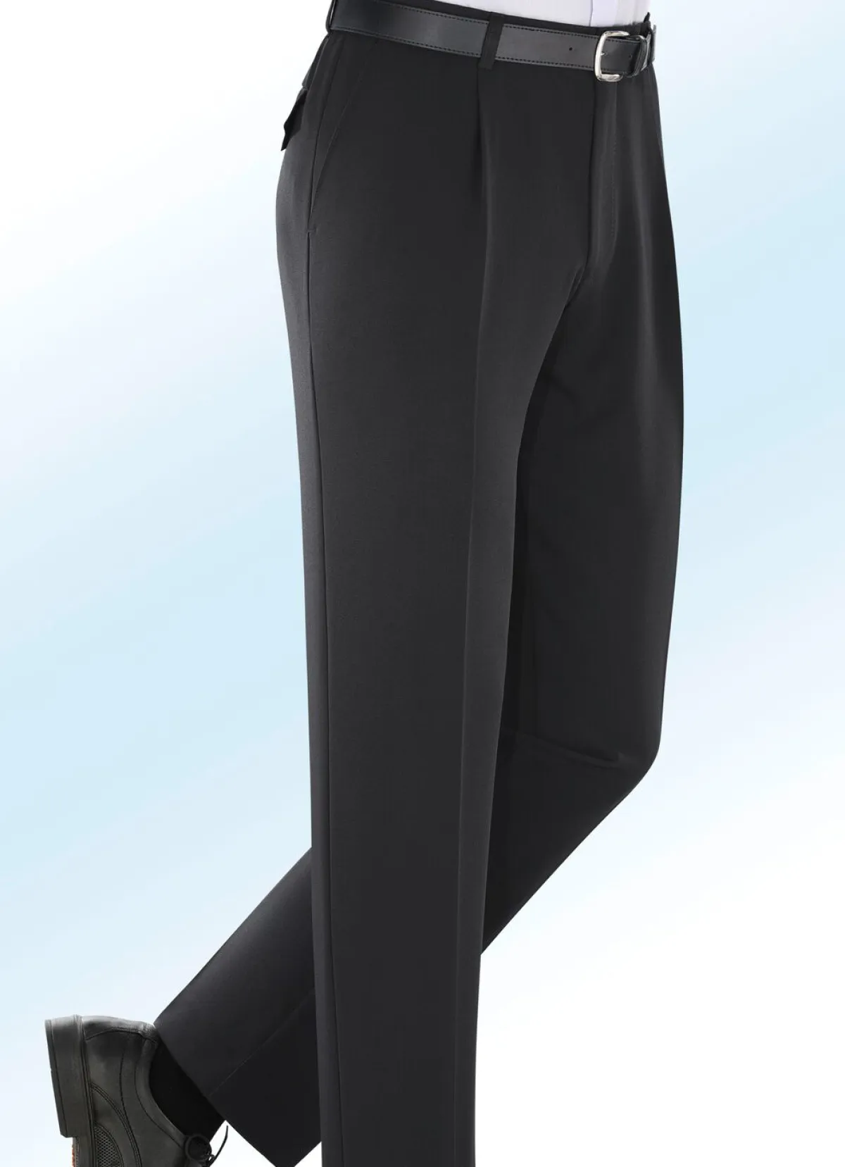 Discount KLAUS MODELLE MADE IN GERMANY Unterbauch-Hose in 3 Farben SCHWARZ