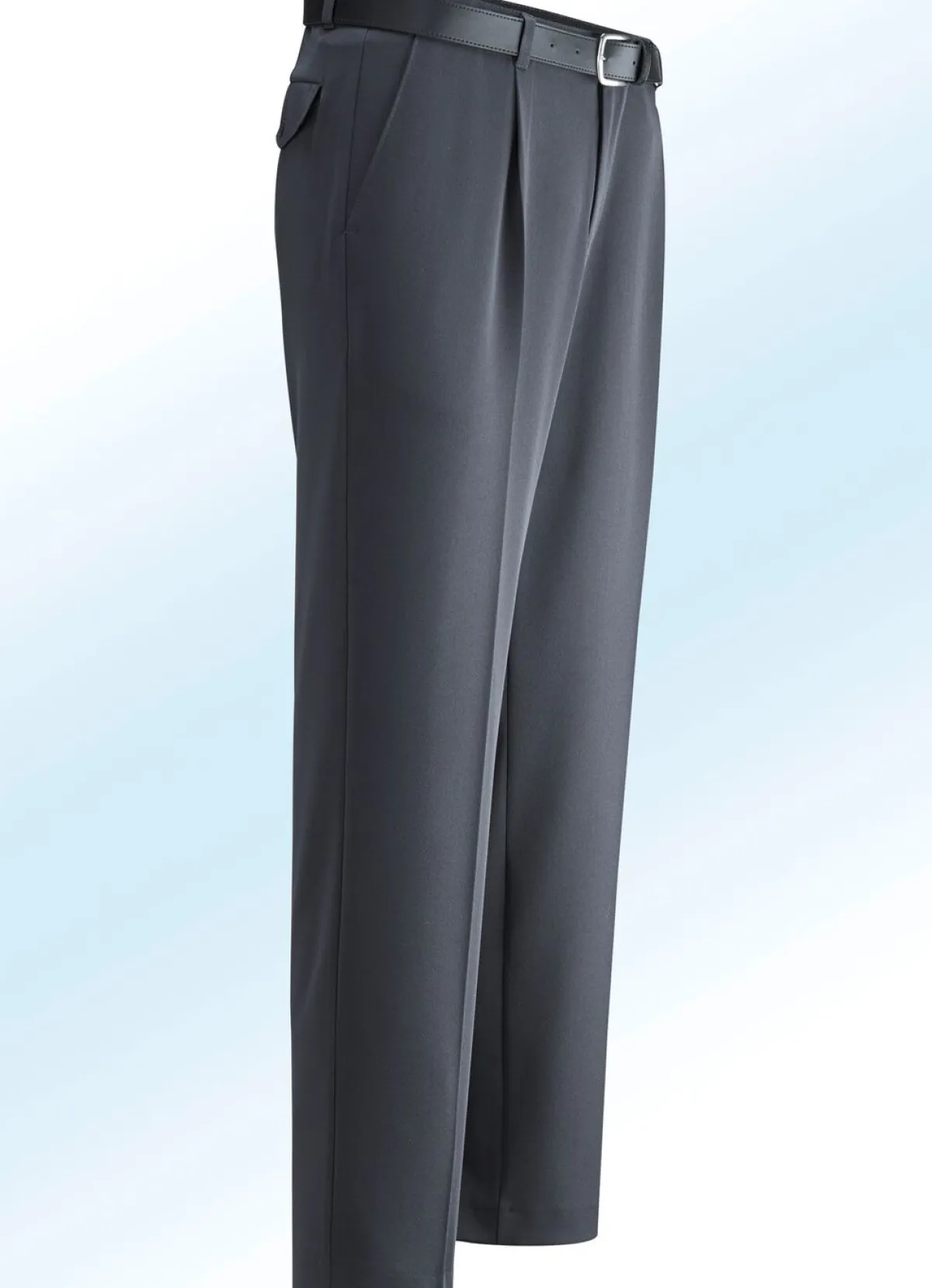 Hot KLAUS MODELLE MADE IN GERMANY Unterbauch-Hose in 3 Farben DUNKELGRAU