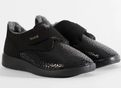 Best FLORETT Varomed - Damen/Herren Klett-Halbschuh SCHWARZ