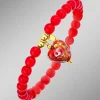 Hot BADER Vergoldetes Armband mit Herz-Anhänger