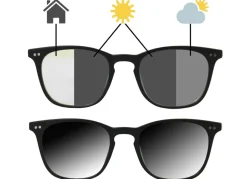 Online BADER Vergrößerungsbrille 2-in-1, mit selbsttönenden Gläsern SCHWARZ
