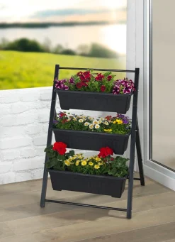 New BADER Vertikales Hochbeet schwarz