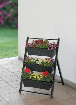 New BADER Vertikales Hochbeet schwarz