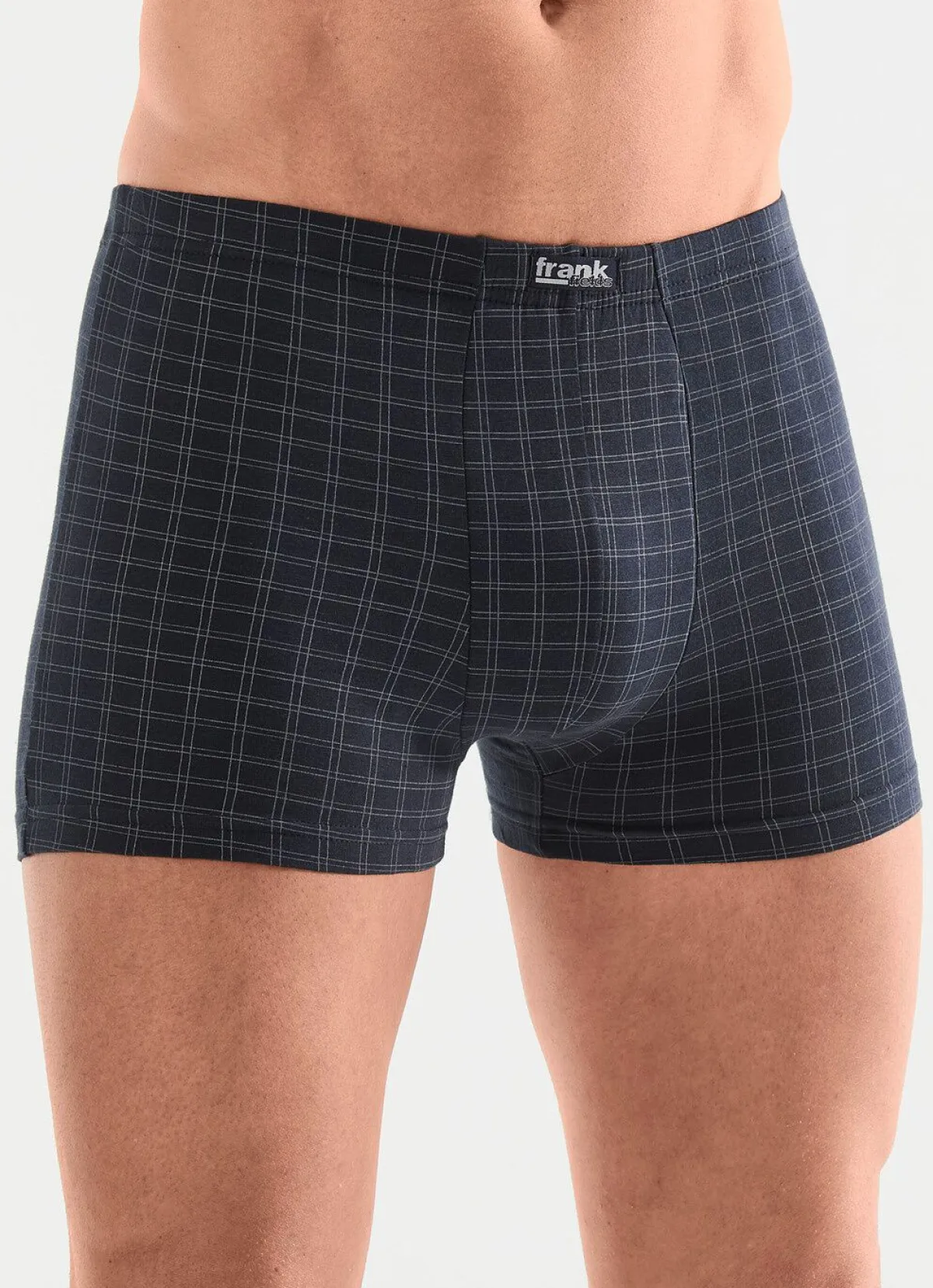 Best BADER Viererpack Pants mit Dehnbund 2X MARINE-GRAU, 2X UNI GRAU MELIERT