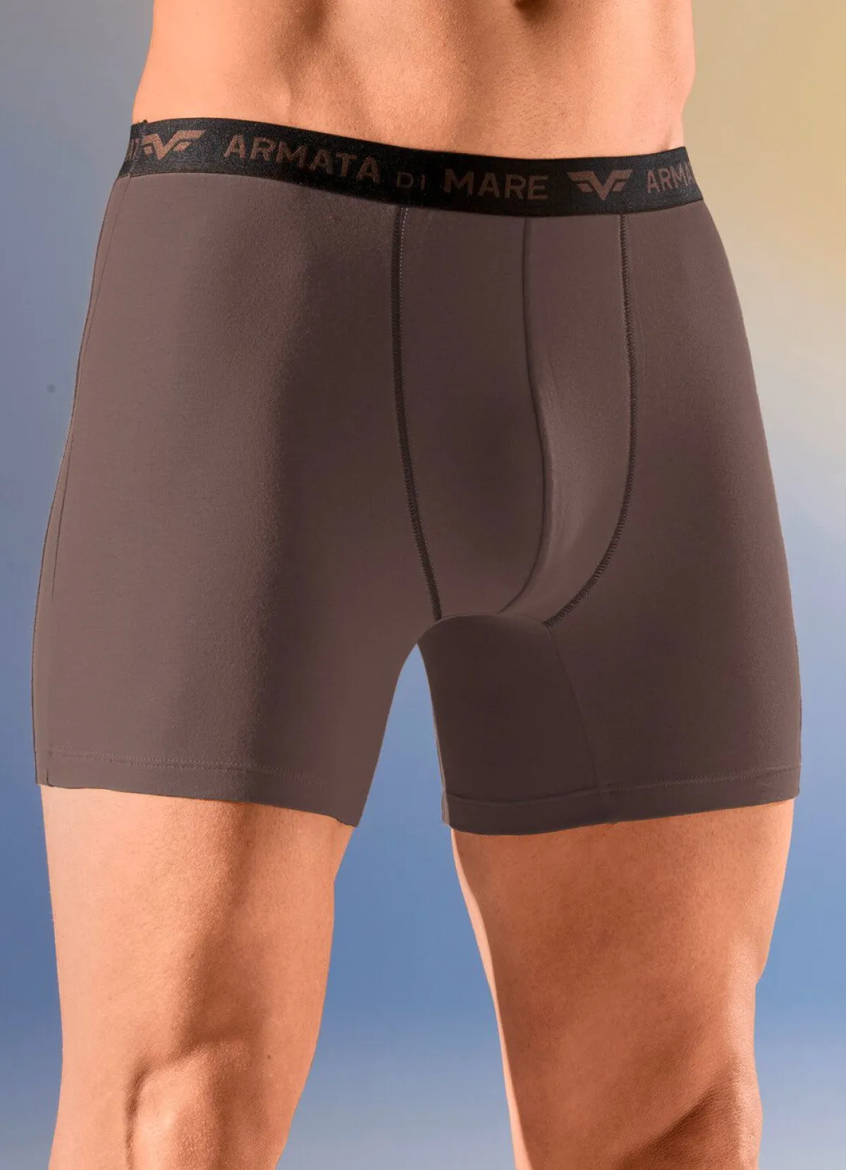 Best Armata di Mare Viererpack Pants mit Elastikbund 2X OCKER, 2X BRAUN