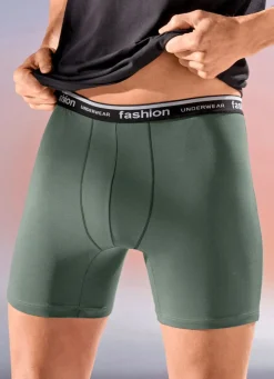 Online BADER Viererpack Pants mit Elastikbund 2X OLIV, 2X SCHWARZ