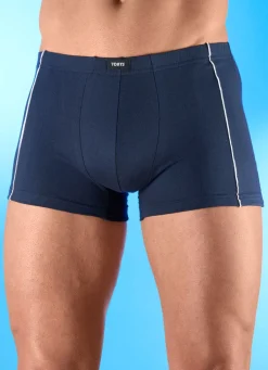 Clearance BADER Viererpack Pants mit Dehnbund 1X MARINE, 1X JEANSBLAU, 1X DUNKELGRAU, 1X SCHWARZ