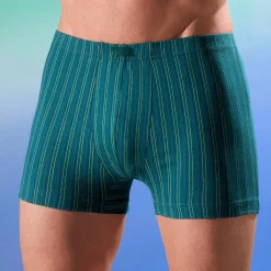 Clearance BADER Viererpack Pants it Dehnbund 1x DUNKELGRUEN GESTREIFT, 1x GRAU GESTREIFT, 1x UNI MARINE, 1x UNI SCHWARZ