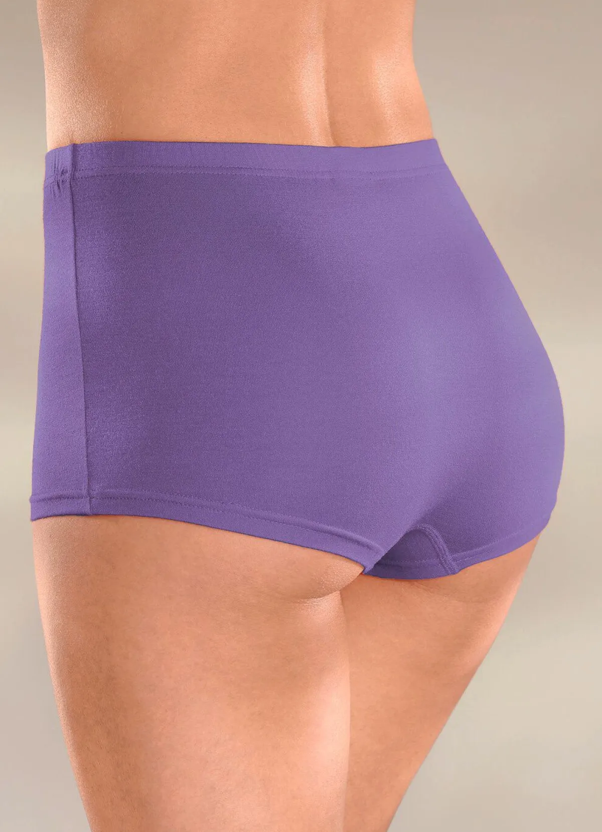 Clearance BADER Viererpack Pants mit Gummizug im Bund 2X KROKUS, 2X SCHWARZ