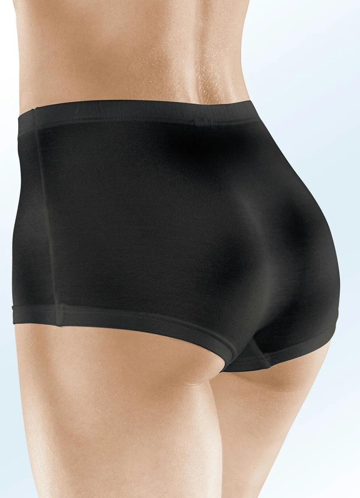Clearance BADER Viererpack Pants mit Gummizug im Bund 2X KROKUS, 2X SCHWARZ