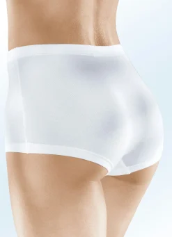 Sale BADER Viererpack Pants mit Gummizug im Bund 2X WEISS, 2X SCHWARZ