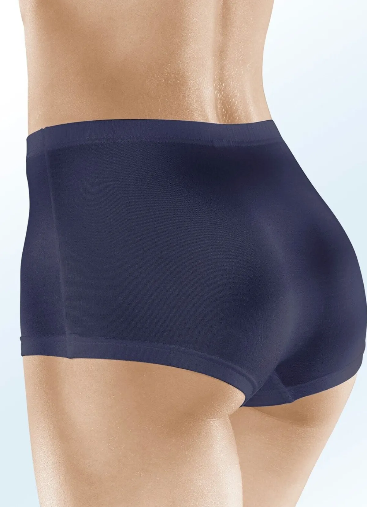 Clearance BADER Viererpack Pants mit Gummizug im Bund 2X GRANATROT, 2X MARINE