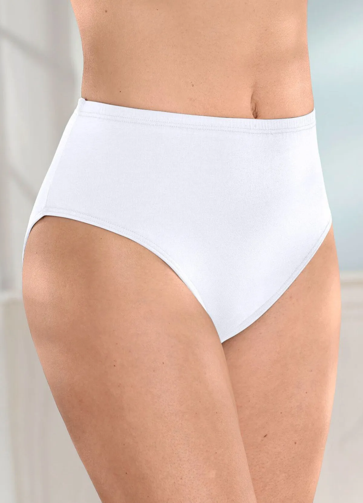Outlet BADER Viererpack Slips WEISS