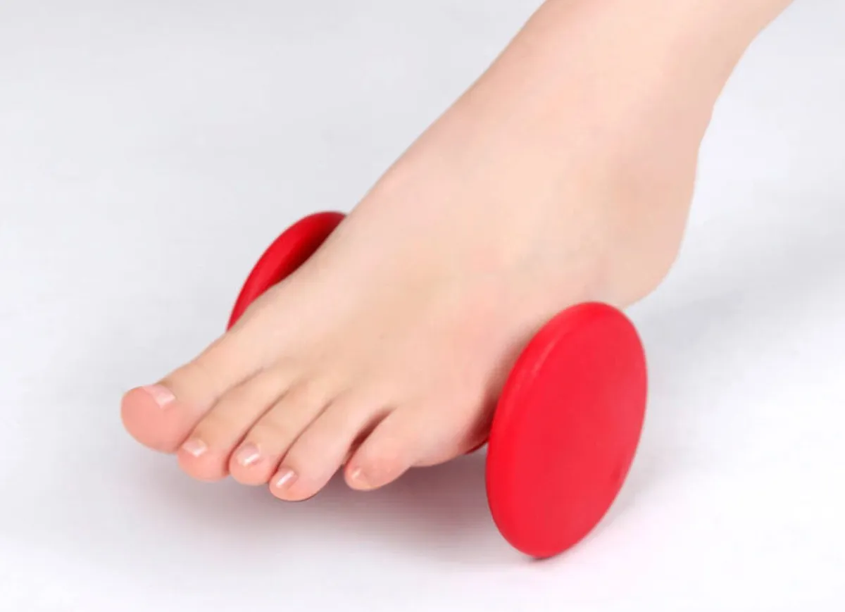 Clearance BADER Vital Comfort Faszien-Fußroller ROT