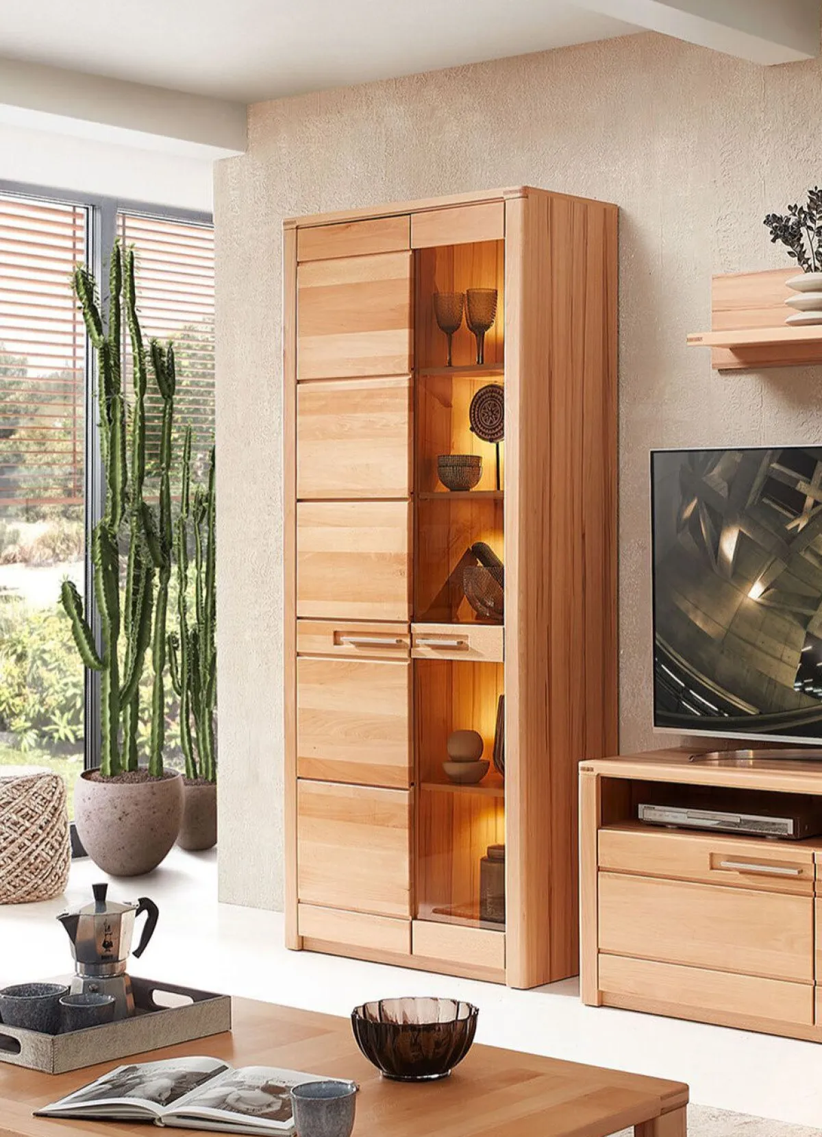 New BADER Vitrine kernbuche