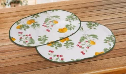 Best BADER Wachstuch-Tischdecke mit Paspelband multicolor