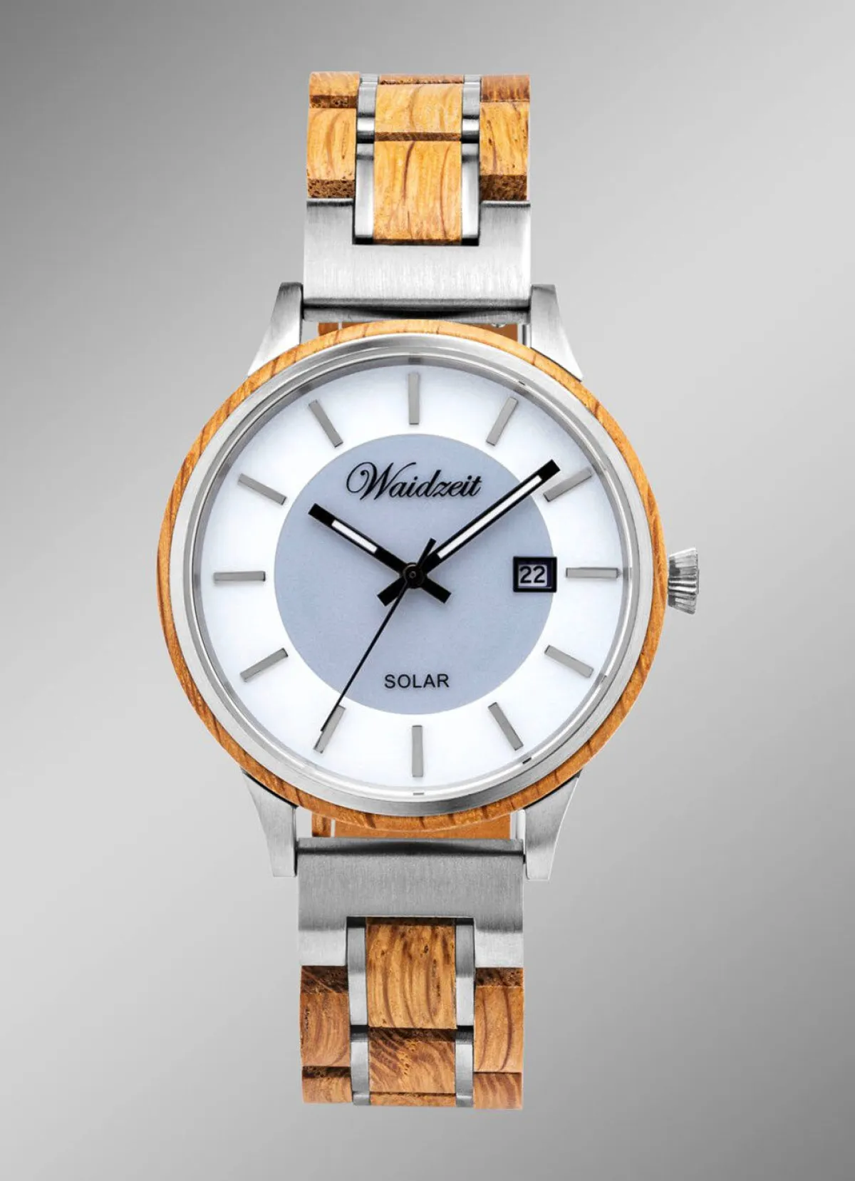 Clearance WAIDZEIT Solar-Herrenuhr SLB02W