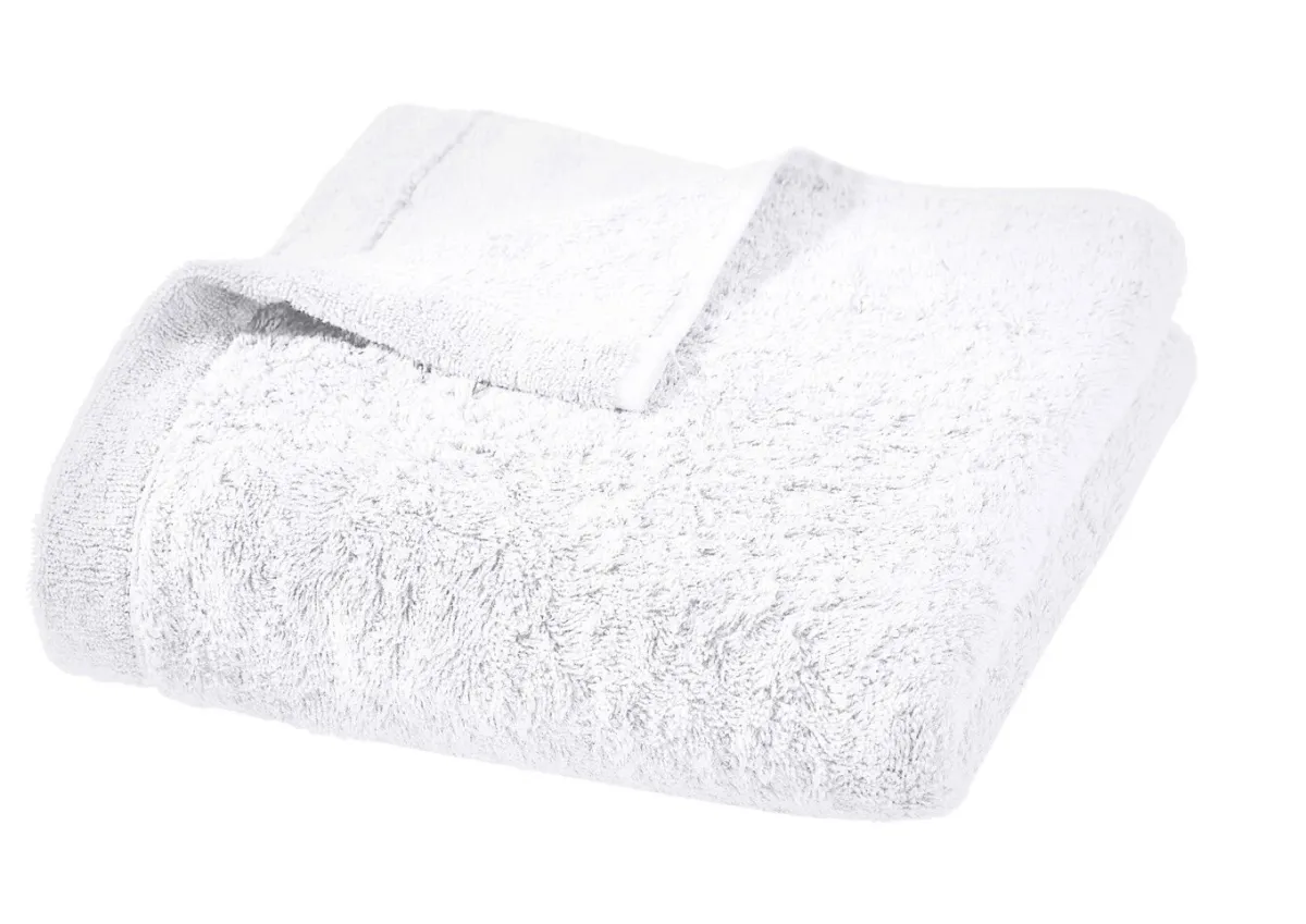 Discount BADER Walkfrottier-Serie aus reiner Baumwolle WEISS