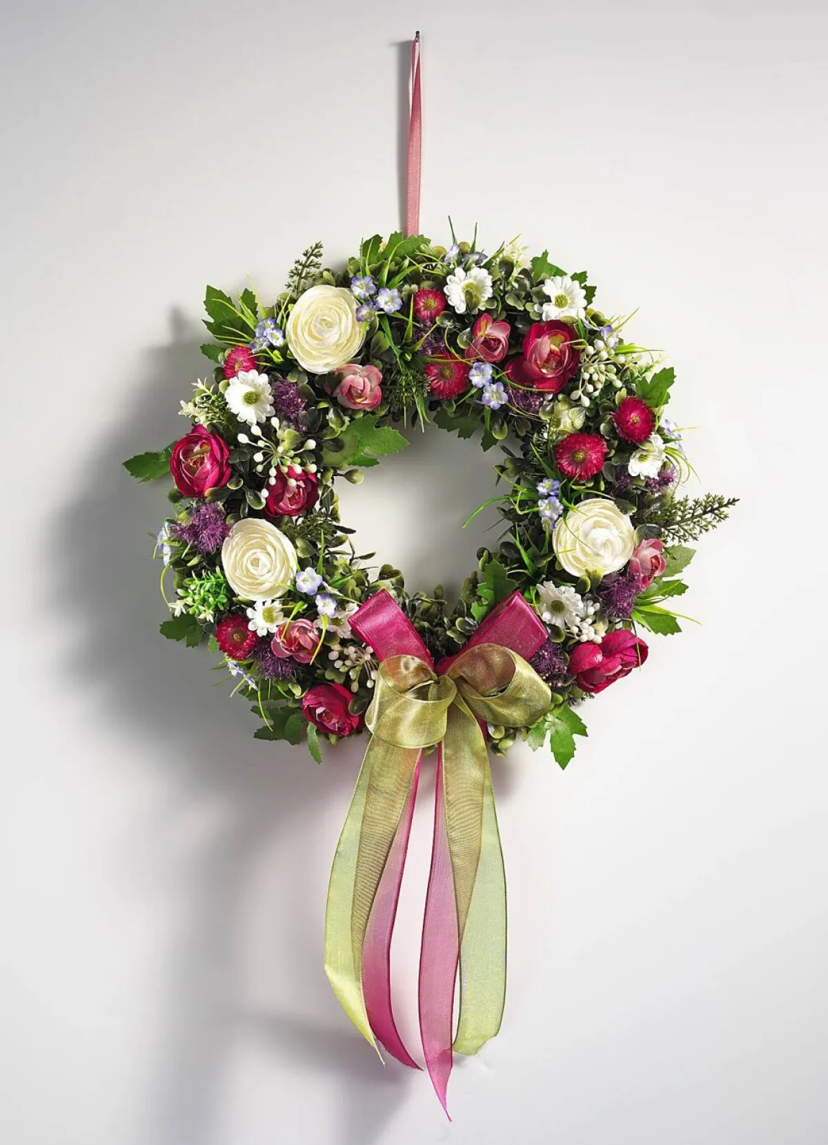 Hot BADER Wandkranz mit Ranunkeln