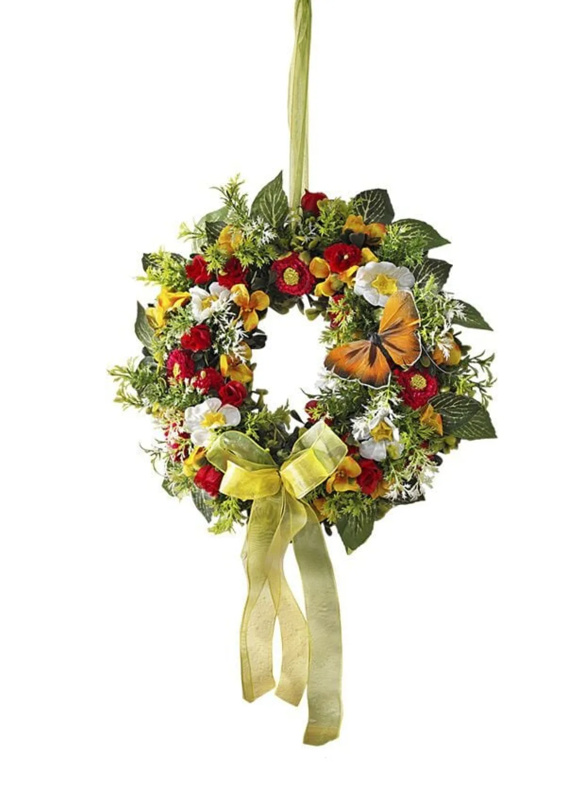BADER Wand- oder Türschmuck mit Frühlingsblumen