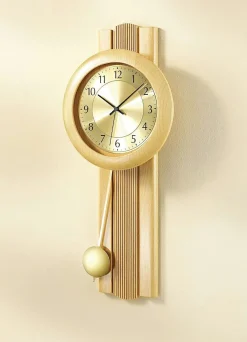 BADER Wanduhr mit Funkuhrwerk BUCHE