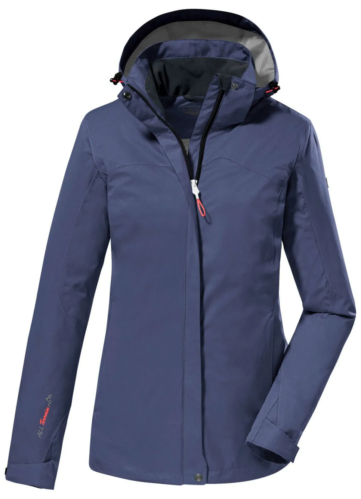 Clearance BADER Wasser- und winddichte Damen-Funktionsjacke DUNKELBLAU