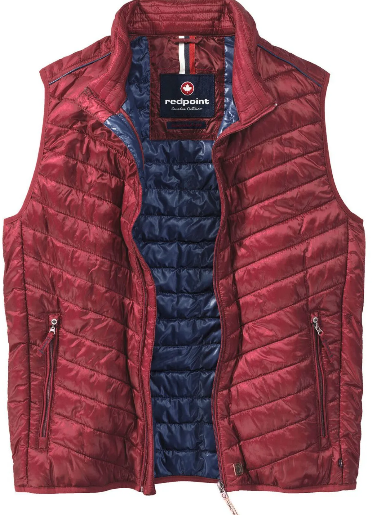 New BADER Weste von „Redpoint“ in 4 Farben DUNKELROT