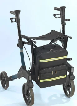 Sale BADER Wetterfeste Rollstuhl-/Rollator-Tasche SCHWARZ