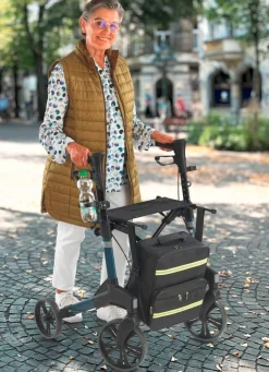 Sale BADER Wetterfeste Rollstuhl-/Rollator-Tasche SCHWARZ