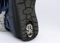 Outlet BADER Winterstiefel mit Kunstpelzrand BLAU