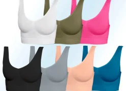 Clearance BADER Wohlfühl-BH, 7er-Pack MULTICOLOR