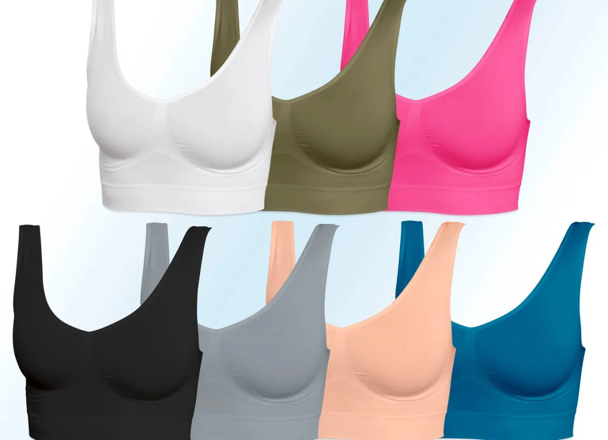 Clearance BADER Wohlfühl-BH, 7er-Pack MULTICOLOR