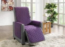 Discount BADER Wohnaccessoires mit Fleckschutz LILA