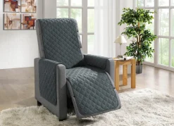 Best BADER Wohnaccessoires mit Fleckschutz ANTHRAZIT