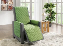 Outlet BADER Wohnaccessoires mit Fleckschutz GRÜN