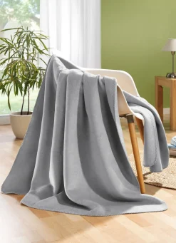 Outlet BADER Wohndecke mit Festonstich-Einfassung